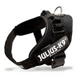 Julius-K9 ® Power oprsnica - črna - Velikost 0: 58 - 76 cm obseg prsnega koša