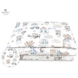 MimiNu Posteljina za dječji krevetić 5-dijelni set Pilot Plavi | shoptok.hr
