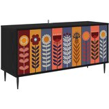  ormar ESSEN 102 x 33 x 51 cm Crni hrast Konstruirano drvo | shoptok.hr