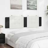 Jastuk za uzglavlje Zadar bijelo-crni 180 cm od umjetne kože | Eponuda.com