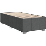 Okvir za krevet bez madraca tamnosivi 90x190 cm od tkanine | shoptok.hr