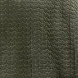 Bianca Zeleni prošiven prekrivač od samta 240x260 cm Attica Velvet Embroidered – | shoptok.hr