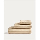 Kave Home Bež frotirna bombažna brisača 30x50 cm Navira – | Shoptok.si
