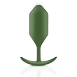 b-Vibe Analni čep - Snug Plug 4, zelen