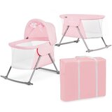 Kinderkraft Krevetić LOVI 3u1, pink | shoptok.hr