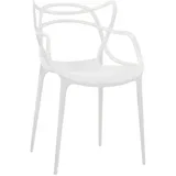 THONET BELI STOL 55*55*84*47CM, (21300016)