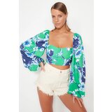 Trendyol Ženski crop top Floral Cene