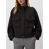 Reserved Jakna s džepovima - tamnosmeđe | shoptok.hr