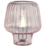 Searchlight EU60753PI - Stona lampa ARIA 1xE27/10W/230V ružičasta | Eponuda.com