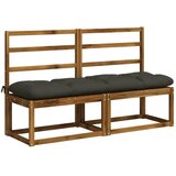  Jastučić za klupu VIANEN 100% poliester Antracit - Antracit 150 x 40 x 12 cm | shoptok.hr