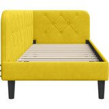  Kutni okvir kreveta Žuta 80 x 200 cm Baršun | shoptok.hr