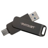 Patriot 256GB 100MB/s Rage R550 USB 3.2 + USB-C spominski ključek | Shoptok.si