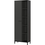 Germania Antracitno siva biblioteka 64x190x34 cm Rovigo – | shoptok.hr