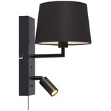 Markslöjd 108595 - LED zidna lampa sa USB priključkom COMO 1xE14/40W/230V + LED/3W crna Cene