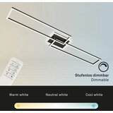BRILO led prigušiva plafonska lampa frame 2xLED/20W/230V 2700-6500K + daljinski upravljač | Eponuda.com