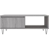 Stolić za kavu siva boja hrasta 90x60x35 cm konstruirano drvo | shoptok.hr