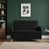 SOFA s pohranom Crna 122 x 78 x 87 cm Poliester | Eponuda.ba