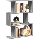 vidaXL Pregrada / regal za knjige 3 razina sonoma 70x24x97 cm drveni Cijene