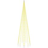  Božićno drvce na stijegu 310 LED žarulja tople bijele 300 cm | shoptok.hr