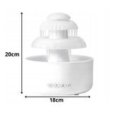  Vlažilec zraka difuzor aromaterapija LED RGB USB 600ml fontana | Shoptok.si