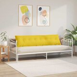  Jastuk za leđa Svijetlo žuta 200 x 19 x 50 cm tkanina | shoptok.hr