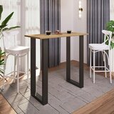 Mömax Barska Miza Xona, Barva Hrasta, Črna, 110x50cm | Shoptok.si