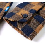  Dječja karirana košulja boja konjaka i plava 116 | shoptok.hr