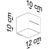  Sollux SL.0205 - Zidna lampa LOBO 1xG9/40W/230V siva | Eponuda.com