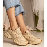 D/CEO marka niezdefiniowana Beige women's sports sneakers Maurita | ePonuda.com