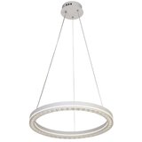 Vidik 23114 VISEĆA SVJETILJKA LED 19W OKRUGLA BIJELA S DALJINSKIM UPRAVLJAČEM CORADO VISILICA | shoptok.hr