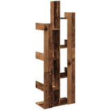 vidaXL Knjižna omara starinski les 48x25,5x140 cm iverna plošča | Shoptok.si