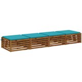  Jastučići za sjedenje SOEST 4 kom. 100% poliester Tirkizna | Shoptok.si