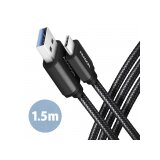 Axagon BUCM3-AM15AB USB-C na USB-A kabel 1.5 m, USB 3.2 Gen 1 Slike