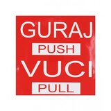 Master Naljepnica GURAJ-VUCI 19,5x19,5cm crvena M50848 Cijene