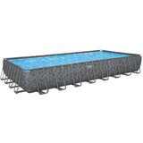 Bestway apx 365 porodični bazen 9.56 x 4.88 x 1.32m sa čeličnim ramom i pumpom 561KJ | ePonuda.com