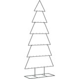 vidaXL Kovinska novoletna jelka za dekoracijo črna 180 cm | Shoptok.si