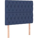 Maison Chic Posteljno vzglavje - Vzglavna omarica 2 kosa modro 100x7x78/88 cm blago, (22076992) Cene