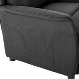  Naslonjač Tamno siva 66.5 x 94 x 101.5 cm Poliester | shoptok.hr