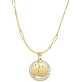 IZMAEL Ogrlica Double Face - Zlata | Shoptok.si