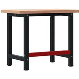vidaXL Delovna miza 100x60x83 cm trdna bukovina pravokotna | Shoptok.si