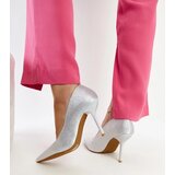  Silver heeled shoes Liena | shoptok.hr