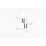 Hanah home Zidna polica Bombe White Cene