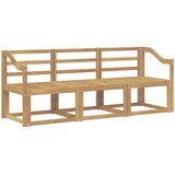  Set vanjskih sofa 3 pcs Bijela 185,5 x 63 x 73 cm | shoptok.hr