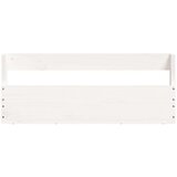  Zidni stalci za cipele 2 kom bijeli 59x9x23 cm masivna borovina | shoptok.hr