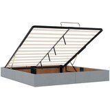  Krevet od pjene s madracem i LED-om Svjetlosiva 180 x 200 cm | shoptok.hr