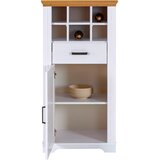 MID.YOU KOMODA, bela, barve hrasta | Shoptok.si