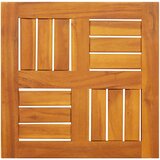 vidaXL Mizna plošča 40x40x2 cm kvadratna trdna bukovina | Shoptok.si