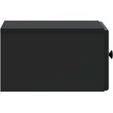  Stenski nočni omarici Črna 34,5 x 33 x 20 cm Inženirski les, (5000209971) | Shoptok.si