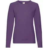 Fruit Of The Loom Purple sweatshirt classic light