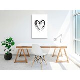  Slika - Brush Heart (1 Part) Vertical 80x120 | shoptok.hr